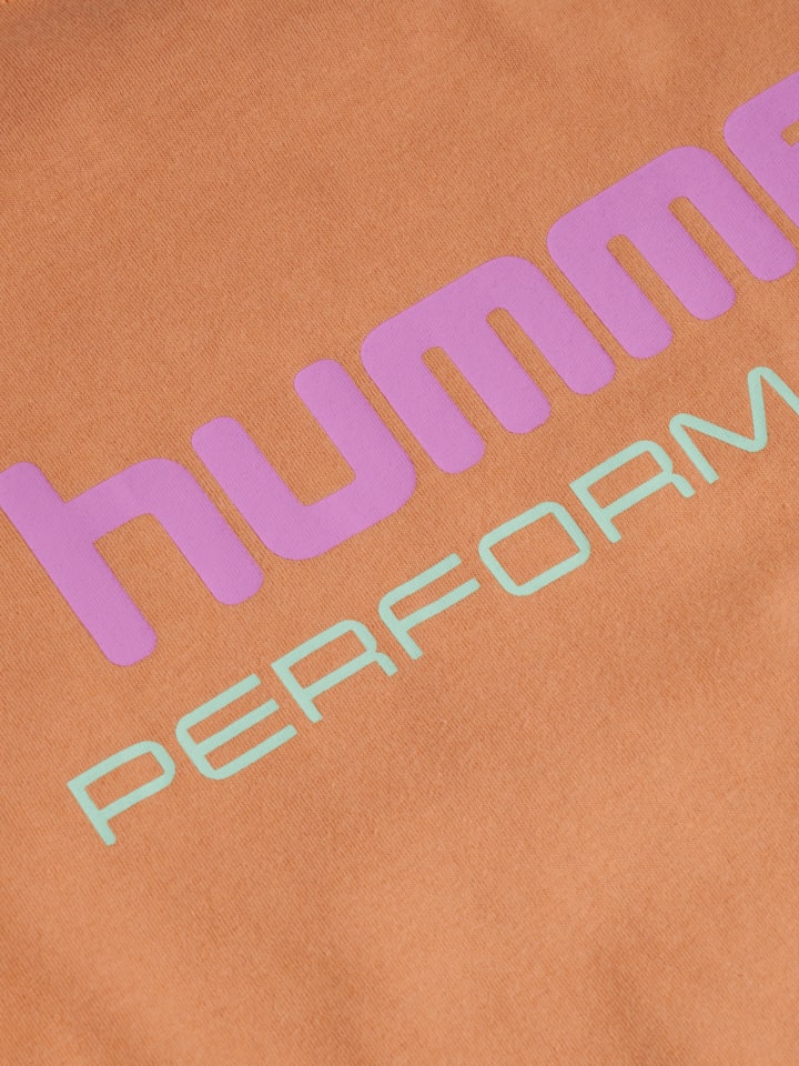 Футболка Hummel Hmljr Pulse Lifestyle Kids в цвете PEACH BLOOM Hummel — фото 3
