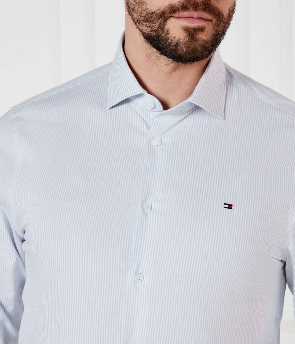 Рубашка Slim fit Tommy Hilfiger, синий — фото 4