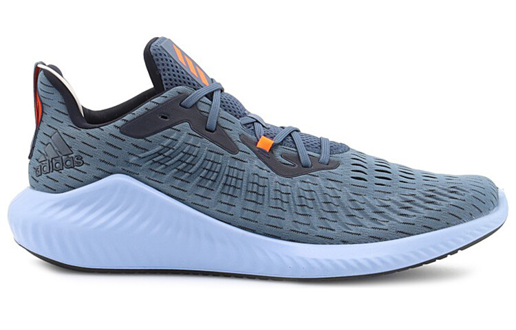 Кроссовки AlphaBounce мужские с низким верхом темно-синие Adidas — фото 2