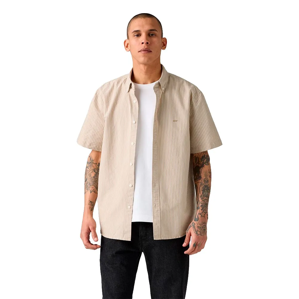 

Рубашка с коротким рукавом Levi's Authentic, бежевый