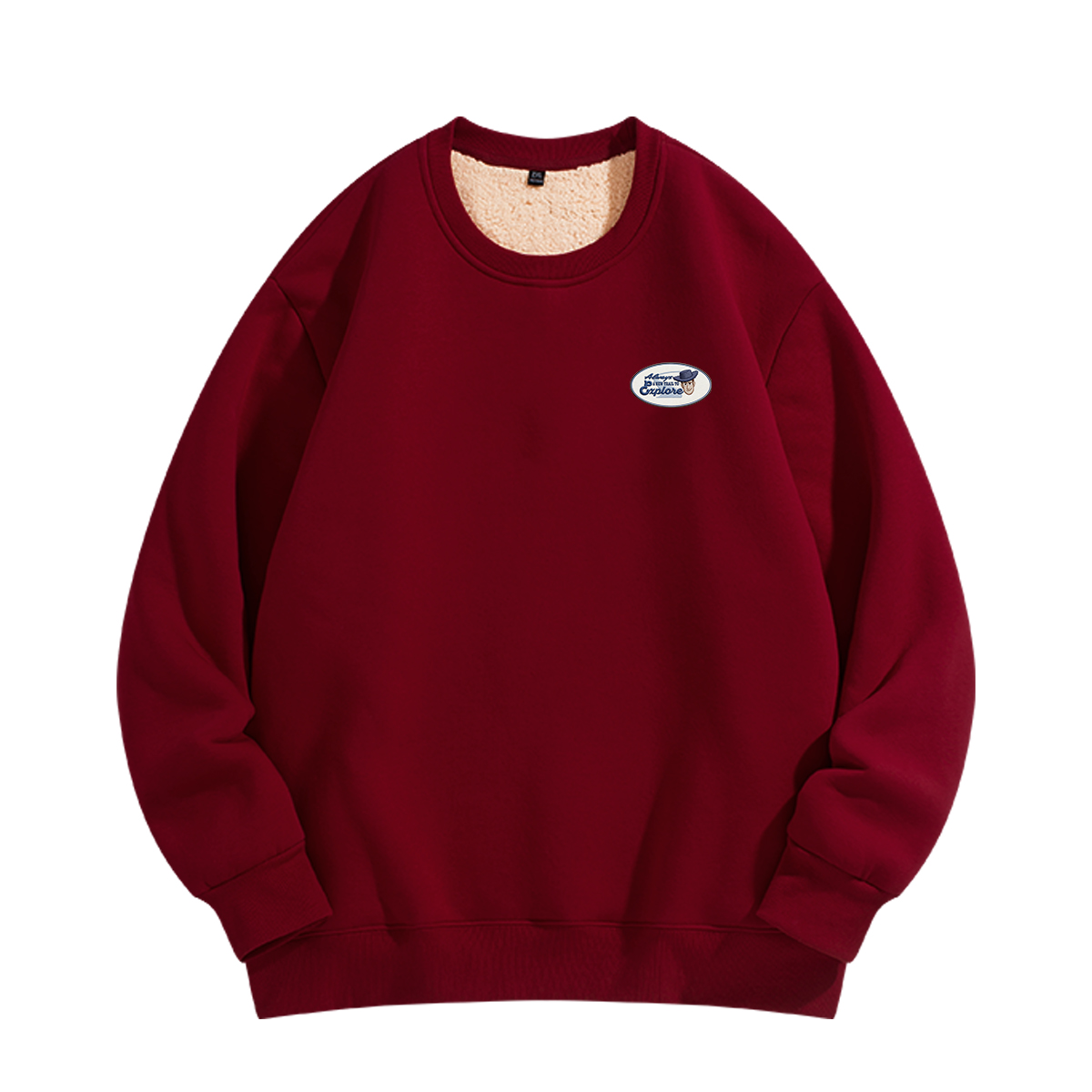 

Свитшот с круглым вырезом мужской Disney, burgundy