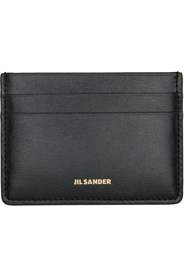 

Держатель кредитной карты Jil Sander, черный