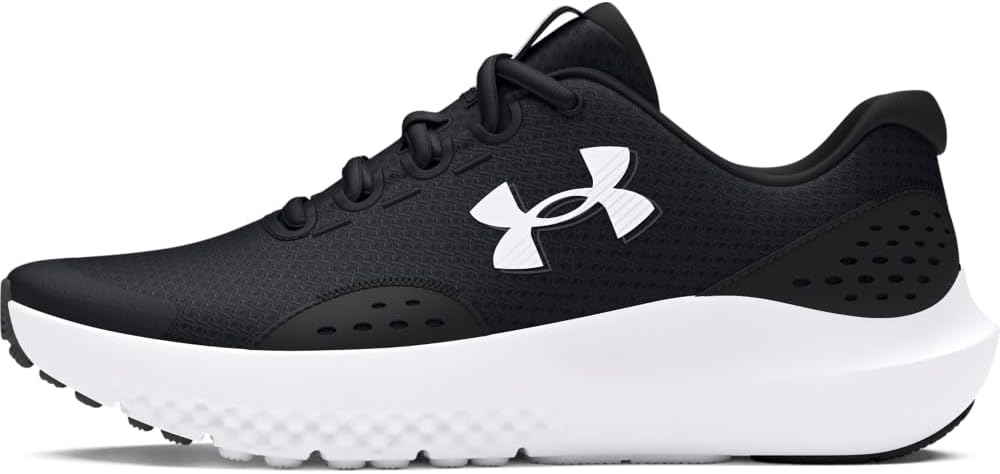 

Кроссовки для мальчиков Under Armour Surge 4 для младших школьников, белый/черный