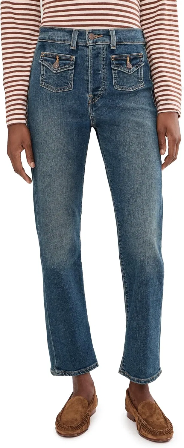 Levi's женские джинсы Wedgie с клапанным карманом, Dart Game No Whiskers