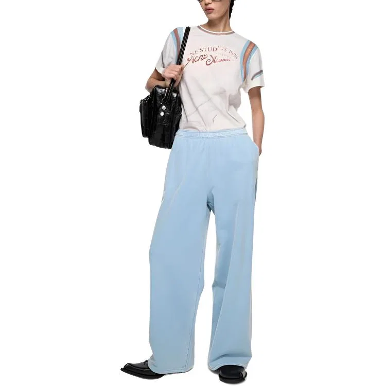 Повседневные брюки Acne Studios Vintage Blue — фото 4