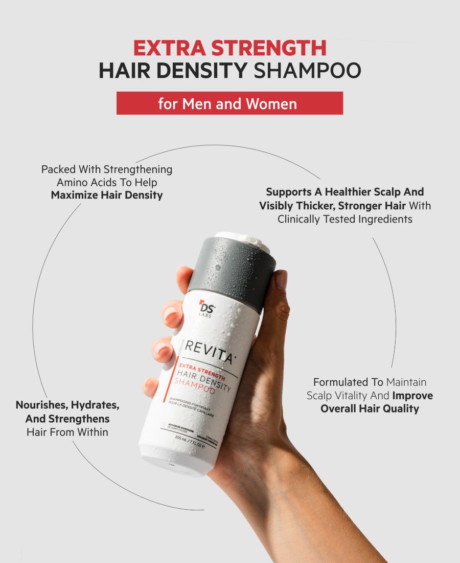 Шампунь Revita Extra Strength для увеличения густоты волос, 205 мл DS Laboratories — фото 3