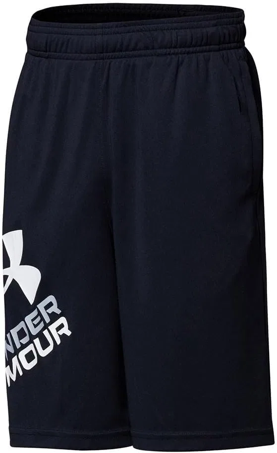 Детские шорты Under Armour Prototype 2.0 с логотипом, Black (001)/White