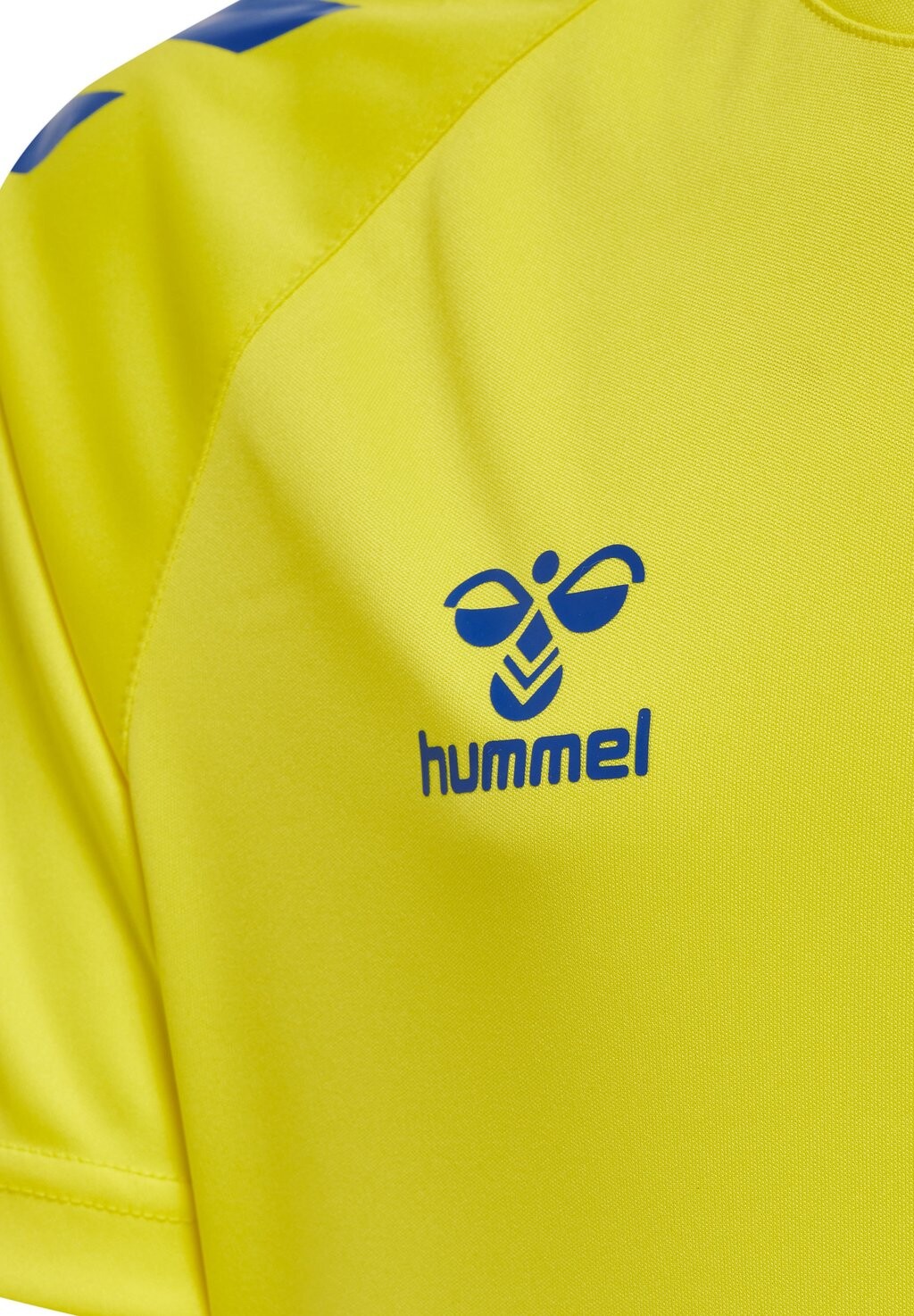 Спортивная футболка XK CORE Hummel, цвет blazing yellow true blue — фото 4