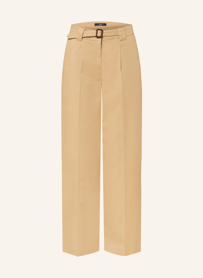 

Брюки марлен pino Weekend Maxmara, бежевый