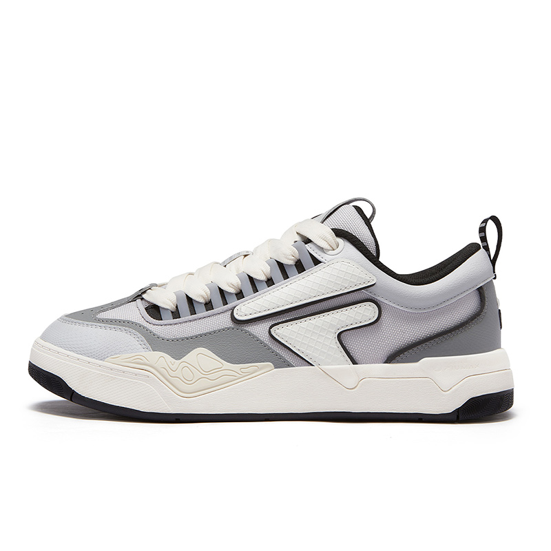 

FILA FUSION Низкие кроссовки для скейтбординга Nollie Shock Absorbers, мужские, белые, серые