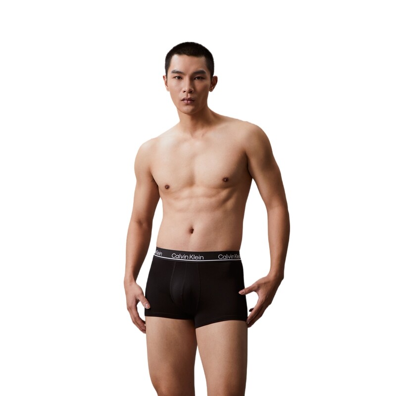 Мужские трусы Calvin Klein, цвет 001 - Space Black / Space Black / Space Black — фото 2