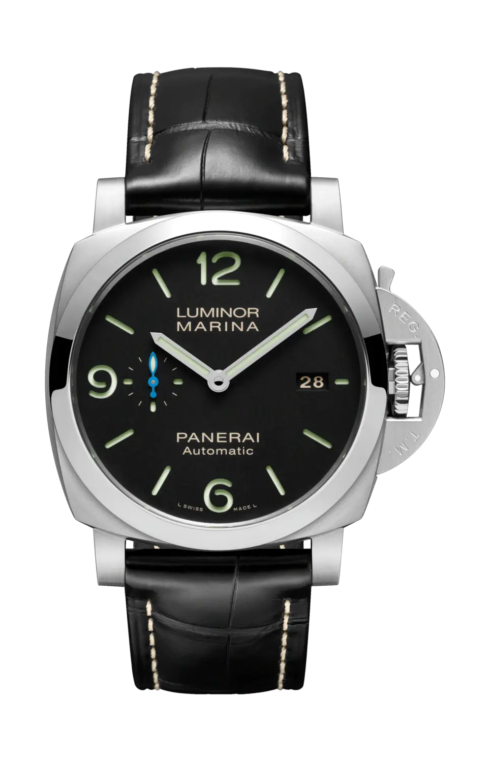 

Часы luminor marina 1950 3 days automatic acciaio 44 мм Panerai