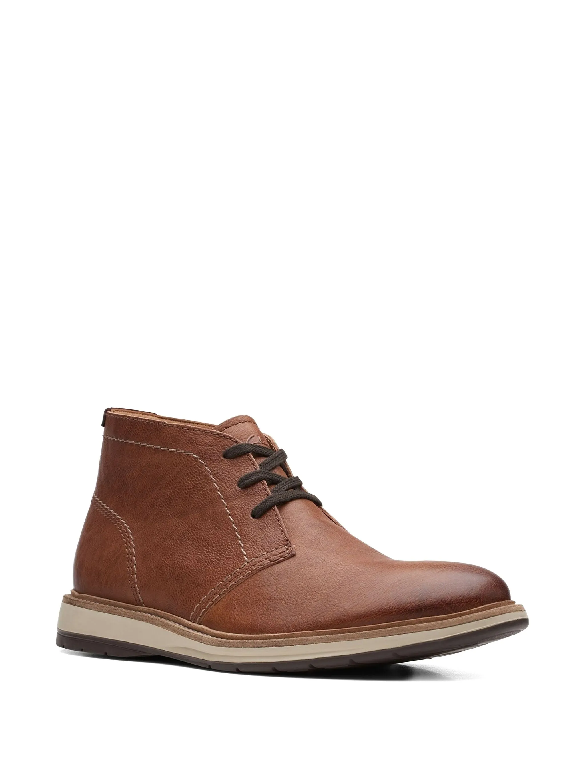 Ботинки Uniform Clarks, коричневый — фото 2