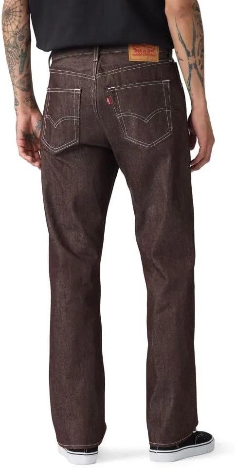Джинсы, Levi's, Burgundy Rigid — фото 2