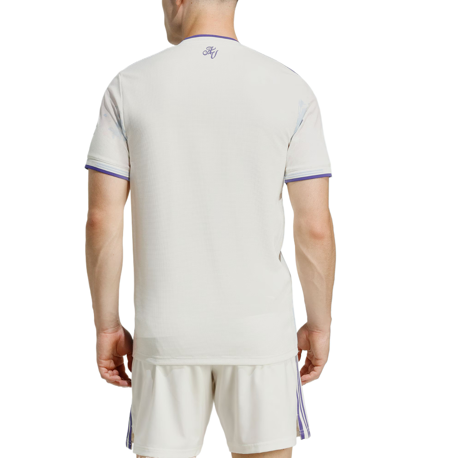Футболка Aston Villa FC 25/26 Third Authentic Adidas Originals, белый/синий — фото 4
