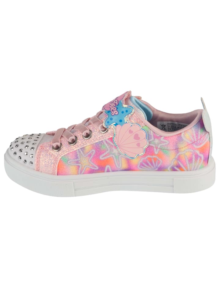 Кроссовки Skechers Twinkle Sparks - Underwater Magic in Rosa — фото 2