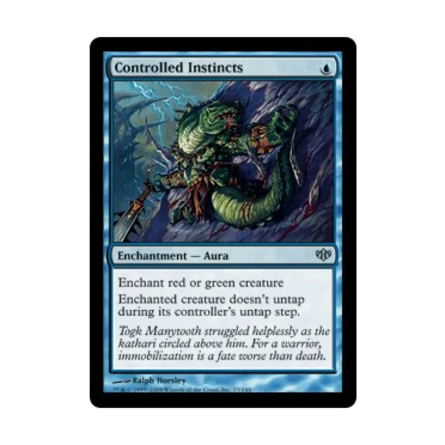 

CCG Контролируемые инстинкты (U), MTG - Conflux