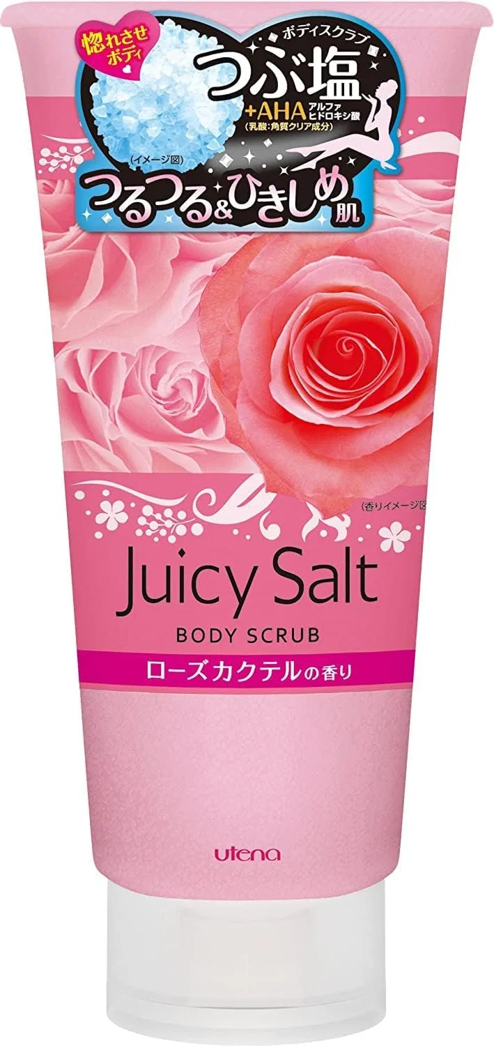 Скраб для тела Rose, JUCY SALT, 300 г, 4 шт