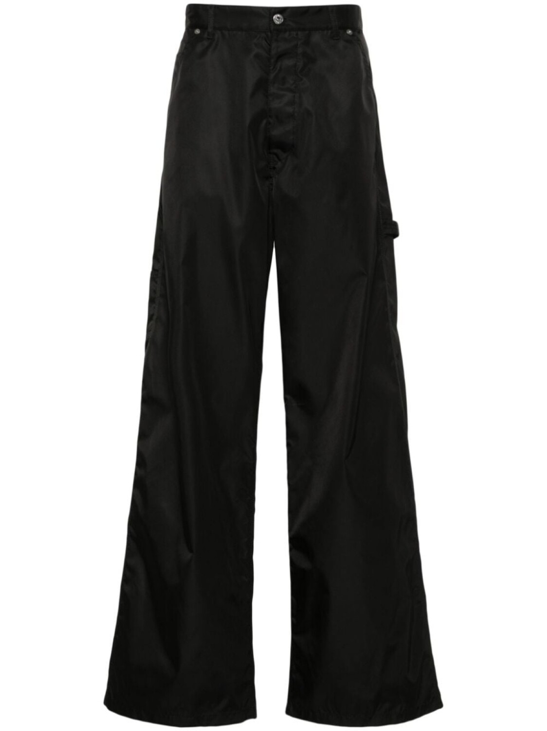 

Off-White брюки свободного кроя, черный