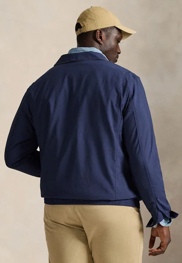 Куртка-бомбер летняя Polo Ralph Lauren Big & Tall, цвет изысканный синий — фото 3