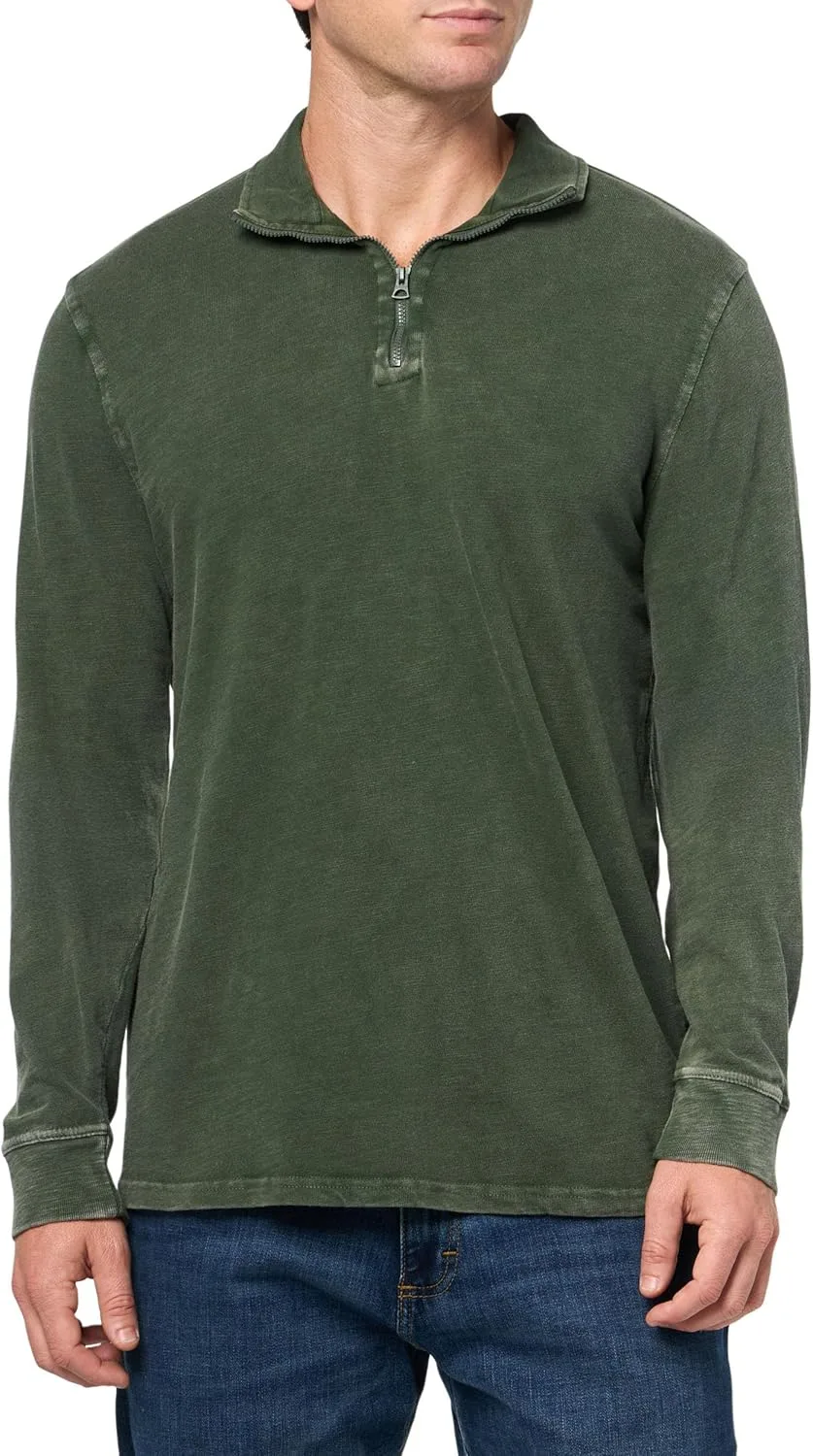 

Lucky Brand мужская толстовка Weekend Slub Half Zip Mock