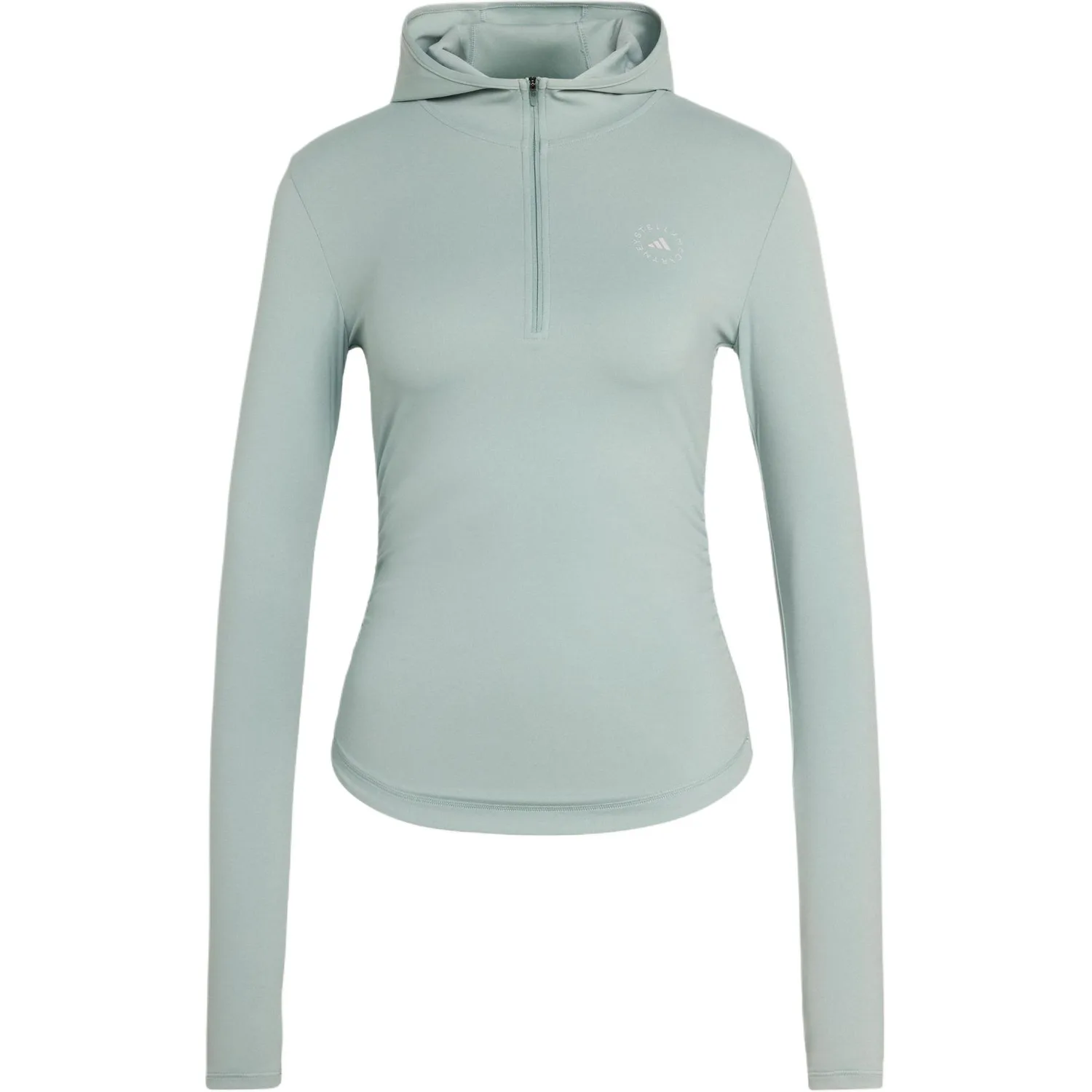 Футболка Stella McCartney Regular Adidas, wonder светло-серый зеленый
