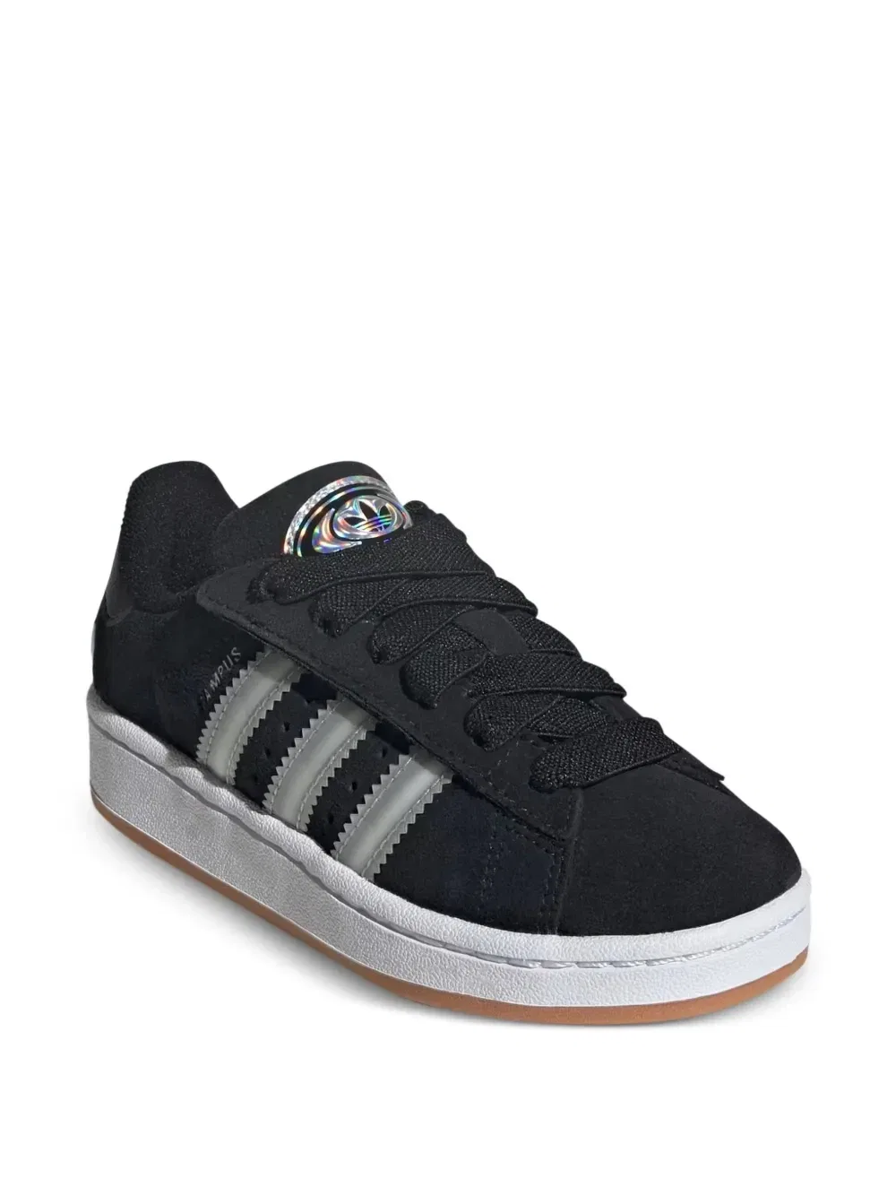 Кеды Campus в полоску Adidas Kids, черный