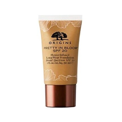 

Origins Pretty In Bloom Цветочная стойкая тональная основа SPF20 30 мл 540 Medium Deep Golden Warm