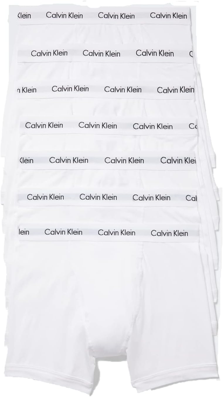 

Комплект из 7 мужских трусов-боксеров Calvin Klein из хлопка и эластичного материала, 7 White