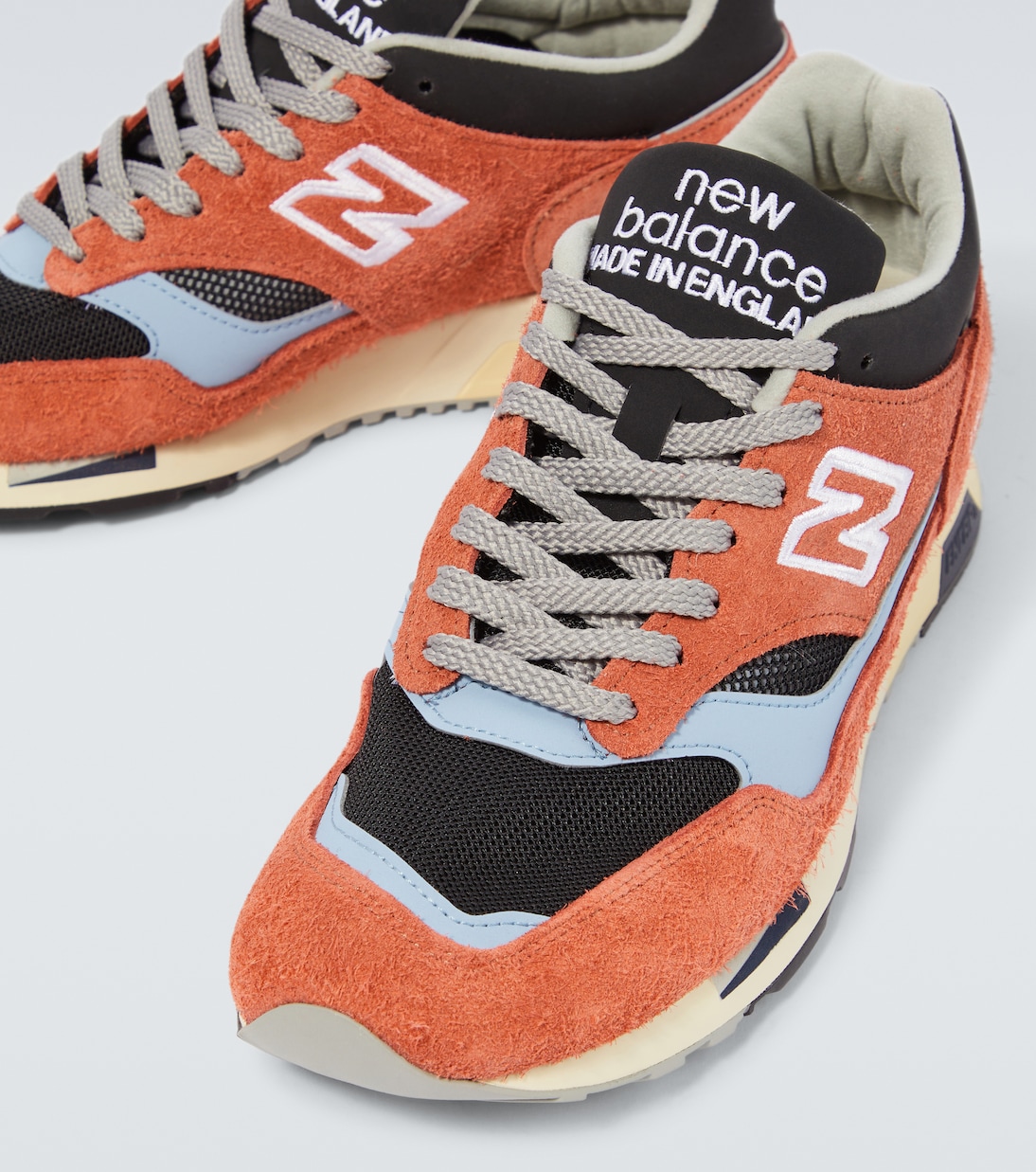 Сделано в Великобритании, кожаные кроссовки 1500 года New Balance, оранжевый — фото 3
