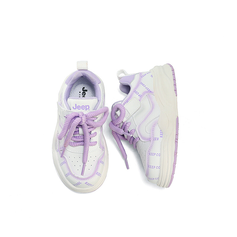 Детские кроссовки для скейтбординга Kids Low-top Purple Jeep, фиолетовый — фото 4