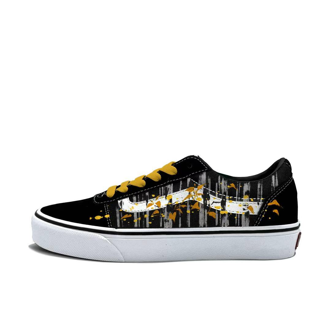 

Vans Устойчивые к истиранию скейтерские кеды Ward мужские желто-оранжевые, цвет Orange