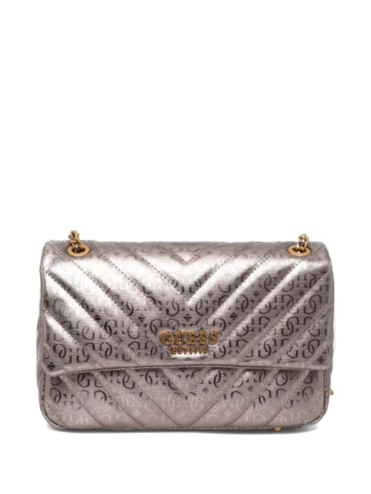 

Миниатюрная сумка через плечо GUESS USA Jania, серый