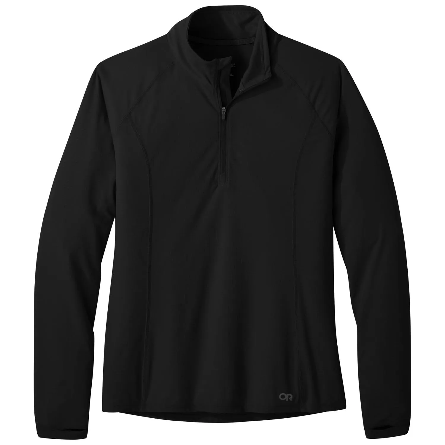 

Рубашка Echo с четверть-молнией женская Outdoor Research, Black