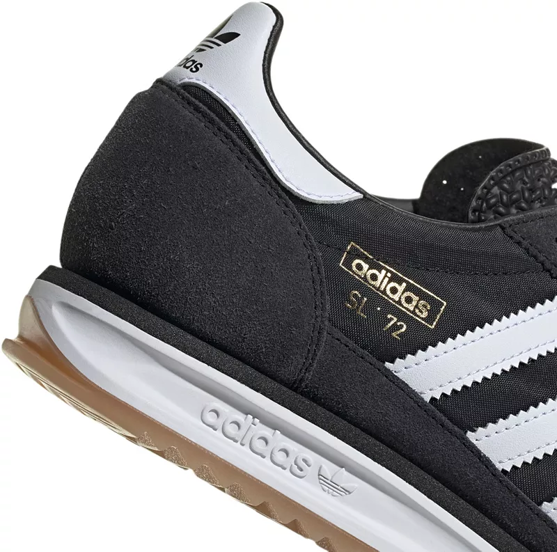 Кроссовки Adidas SL 72 RS, черно-бело-синие — фото 4