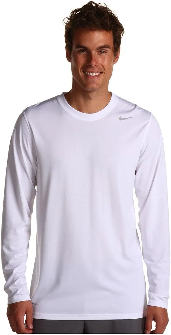 Футболка с длинным рукавом Nike Legend White