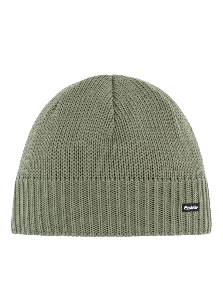 

Вязаная шапка Trop MÜ XL оливкового цвета Eisbär