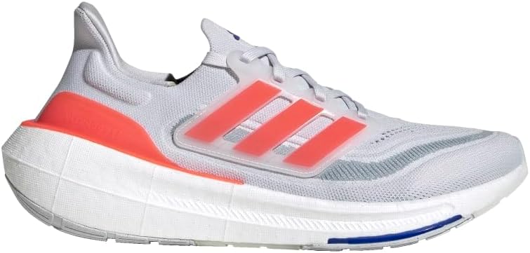 Мужские кроссовки для бега adidas Ultraboost Light, красный/голубой/серый — фото 2