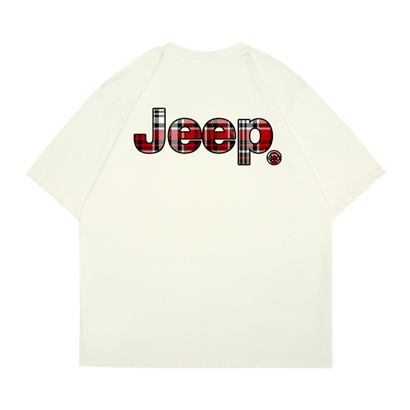 Футболка унисекс Jeep, черная — фото 4