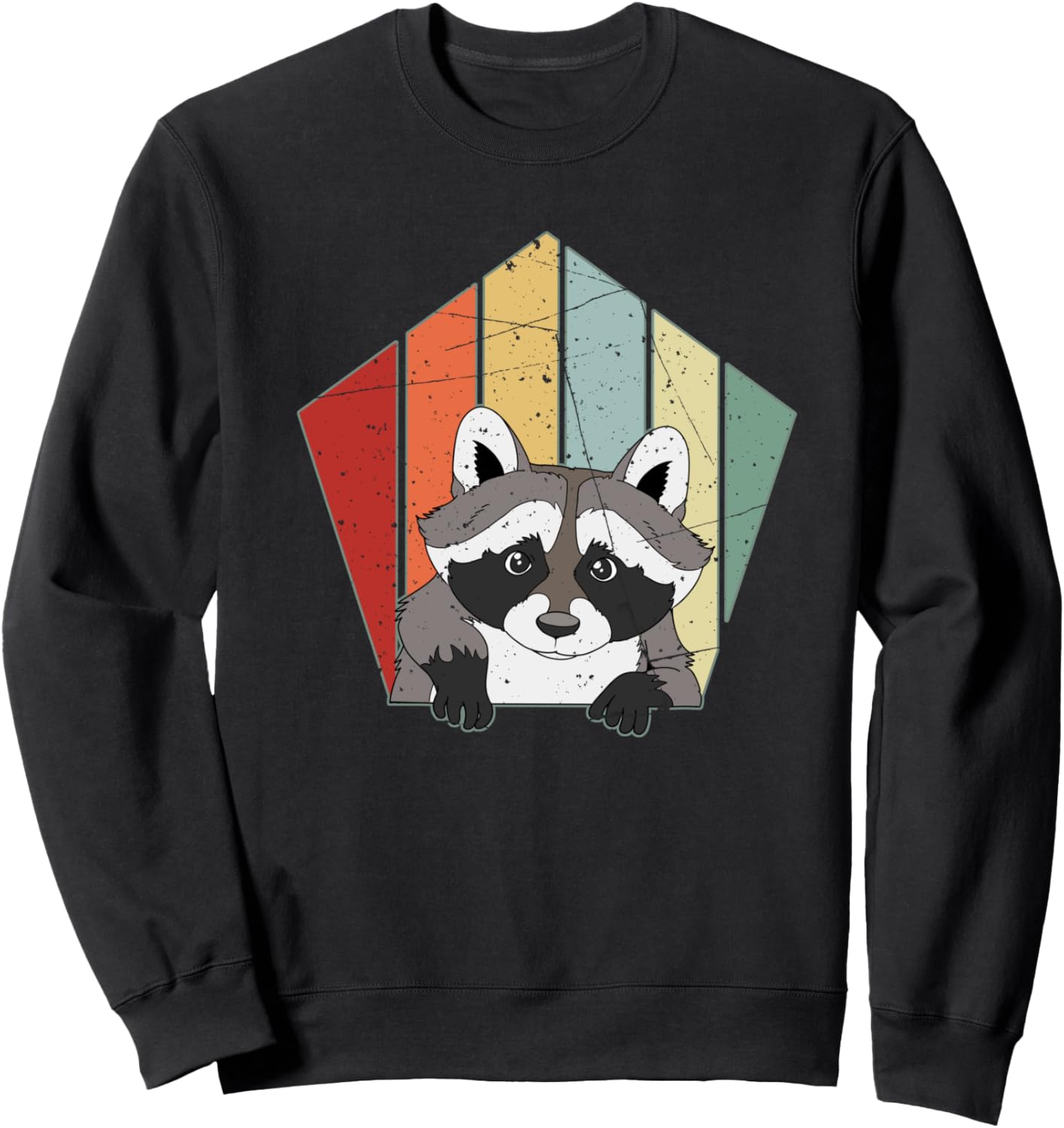

Толстовка с изображением енота, мусорной панды и енота Racoon Wildlife Gifts, черный
