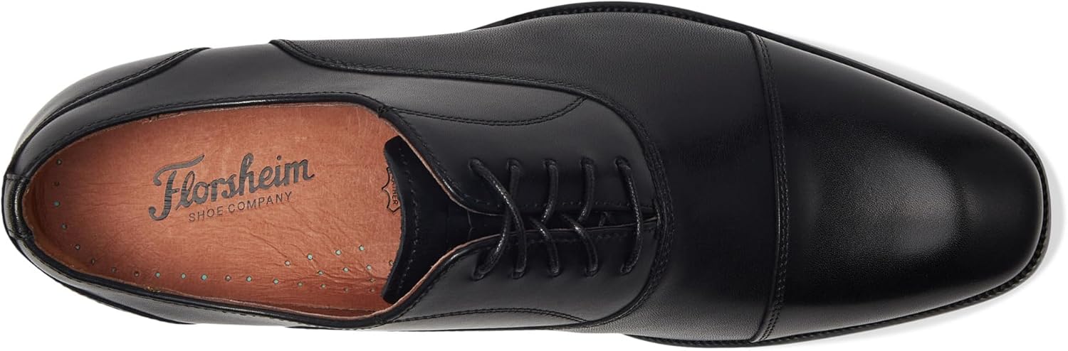 Мужские оксфорды Florsheim Sorrento Lux с закрытым носком, черный — фото 2