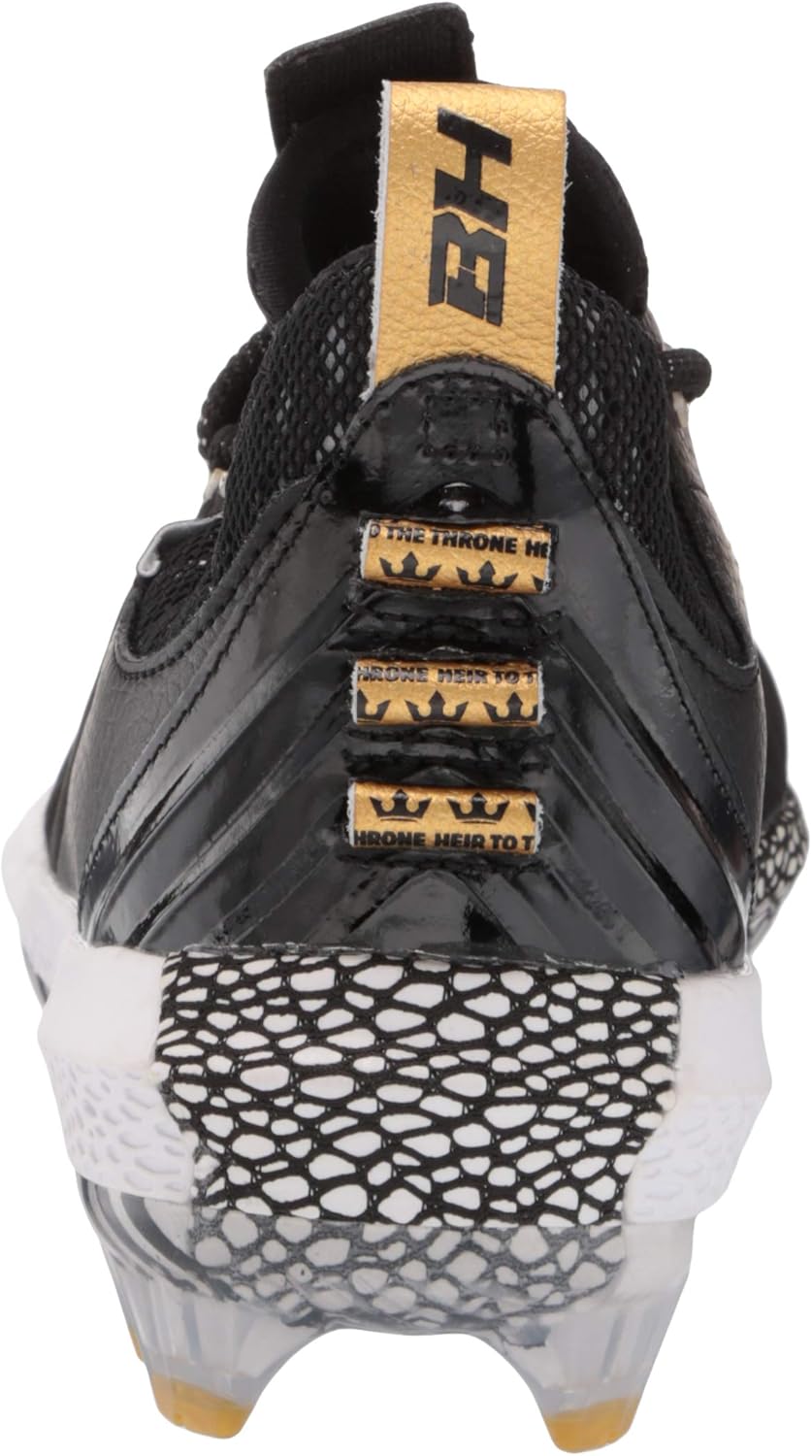 Under Armour мужские бейсбольные кроссовки Harper 5 Low St, Black (002)/Black — фото 3
