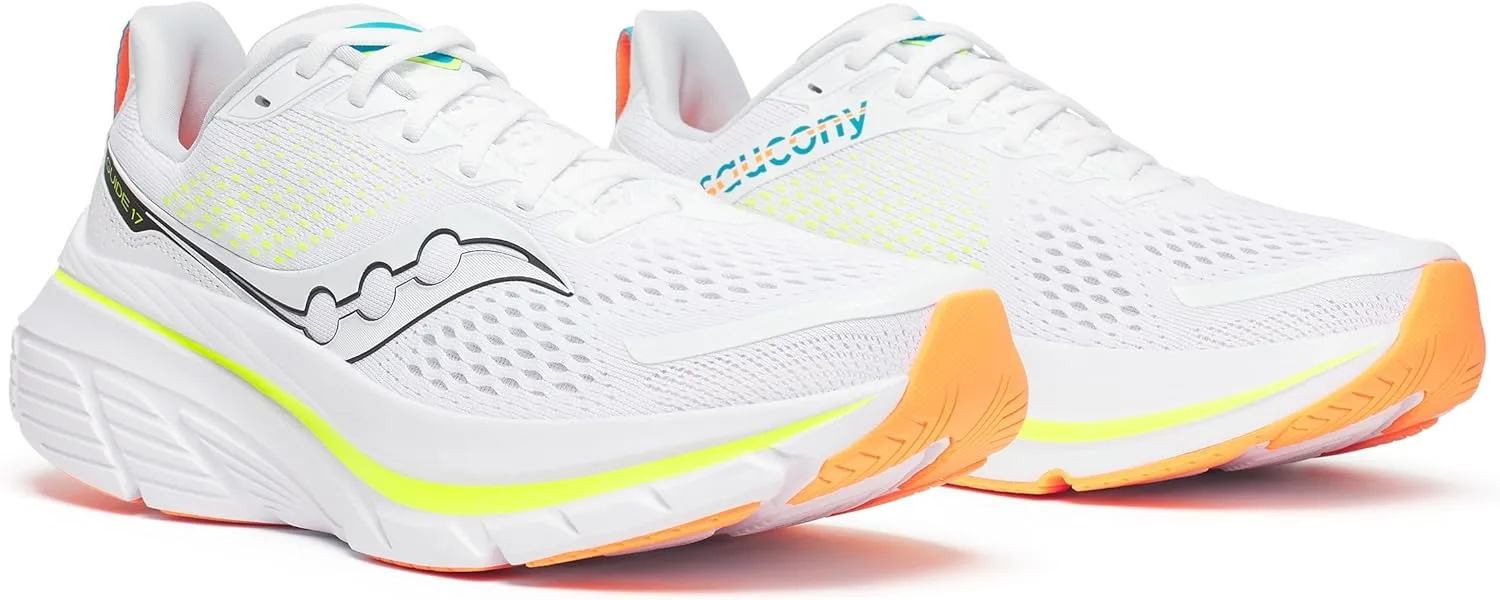 Мужские спортивные кроссовки Saucony Kinvara 11, белый/черный — фото 2