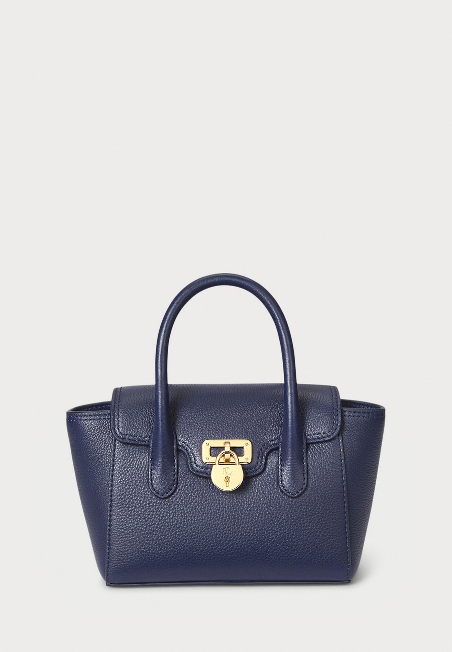 

Сумка Lauren Ralph Lauren PEBBLED LEATHER SMALL TANNER SATCHEL, Refined Navy/Dark Blue
