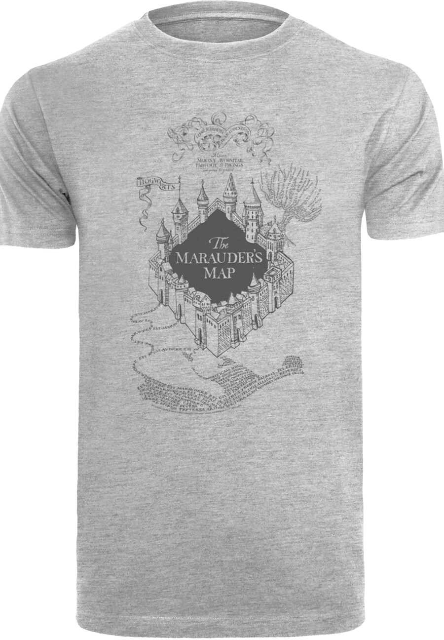 

Рубашка F4NT4STIC Harry Potter The Marauders Map, цвет Grey/Anthracite/mottled grey