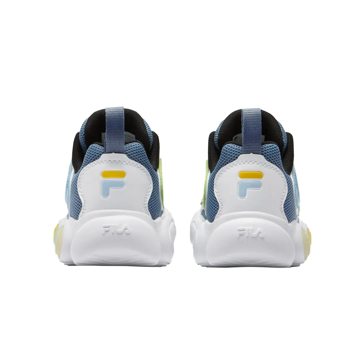 FILA KIDS Heritage FHT Low Top детские кроссовки для тренировок blue white для детей 3-7 лет — фото 4