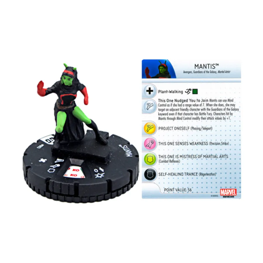 

Богомол (К), Marvel HeroClix - Guardians of the Galaxy - Singles