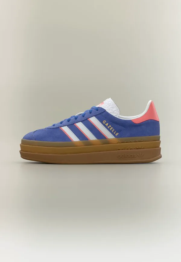Кроссовки gazelle bold унисекс Adidas Originals, Real Lilac/Footwear White/Gold-Coloured Metallic
