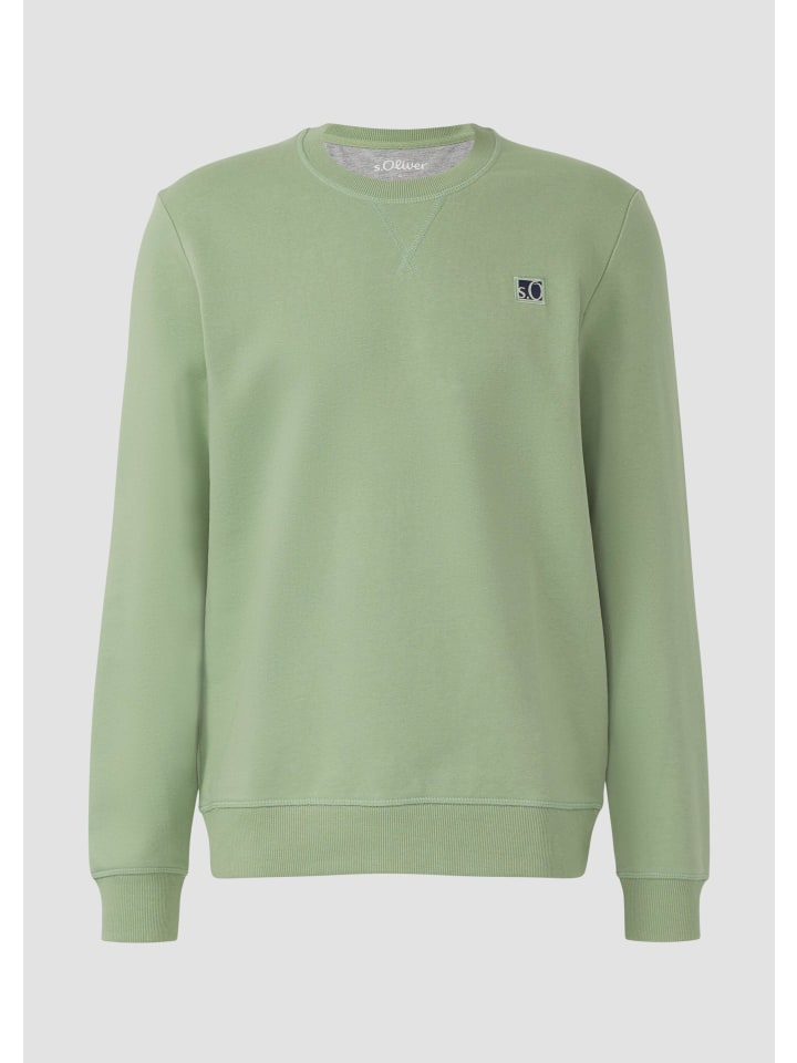 

s.Oliver Толстовка цвета 7253_зеленый