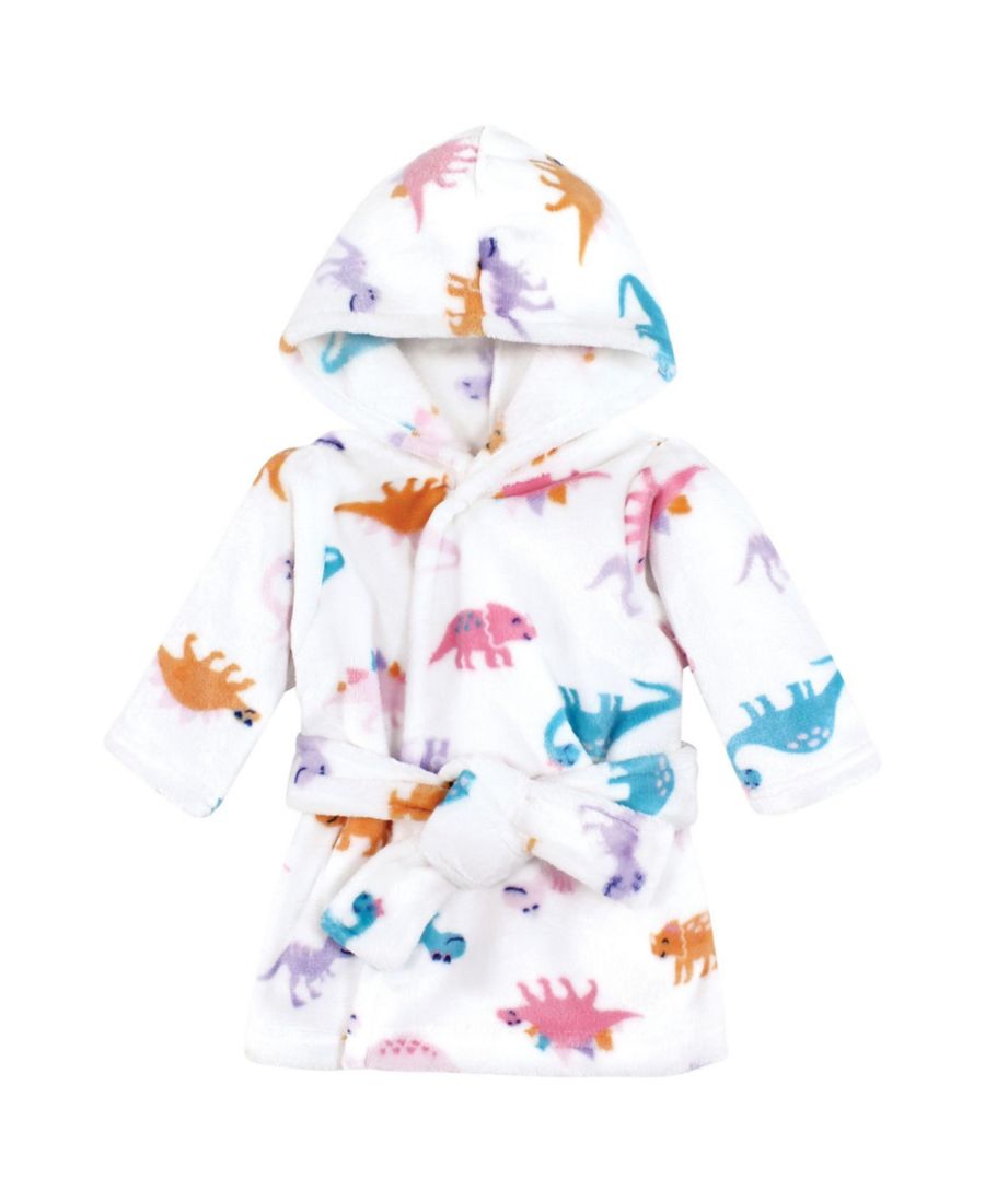 

Мягкий халат с изображением мордочки плюшевого животного Hudson Baby, Girl dinosaur